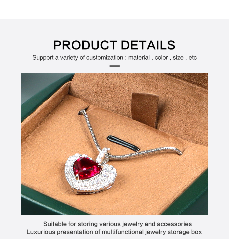 Custom Leather Ring Boxes Wholesale Details-2