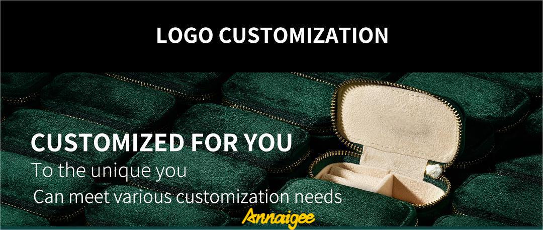 Velvet Jewelry Travel Case Travel Jewelry Case Personalized - Annaigee 13