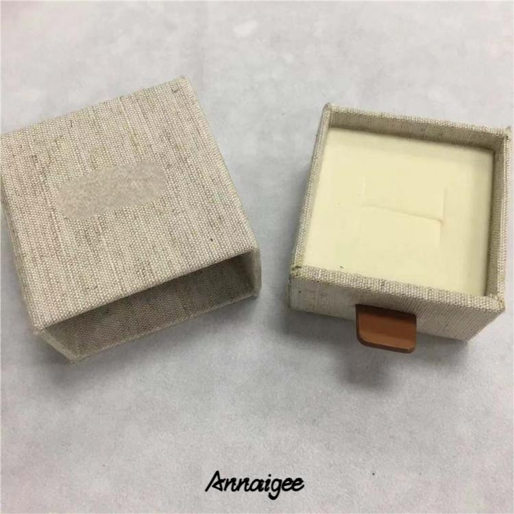 Beige Drawer Sliding jewelry box