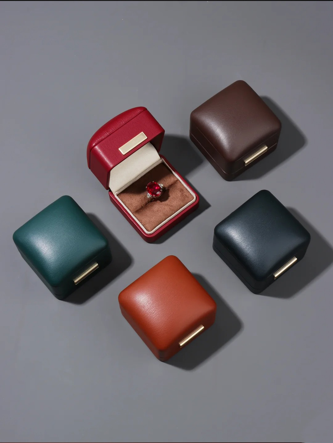 Luxury Jewelry Packaging Leather Jewelry Box Company