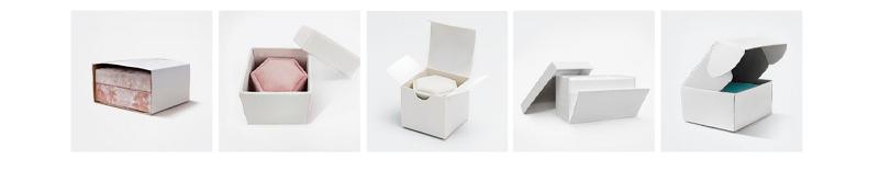製品の外装パッケージにも複数の選択肢があり、よりプロフェッショナルな印象を与えることができます。