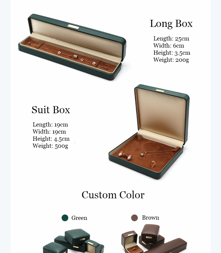Custom long chain suit box