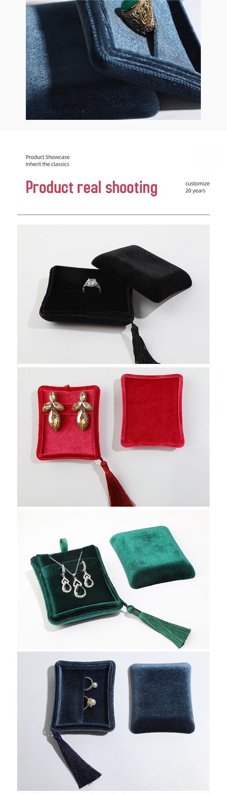 velvet jewelry box wholesale