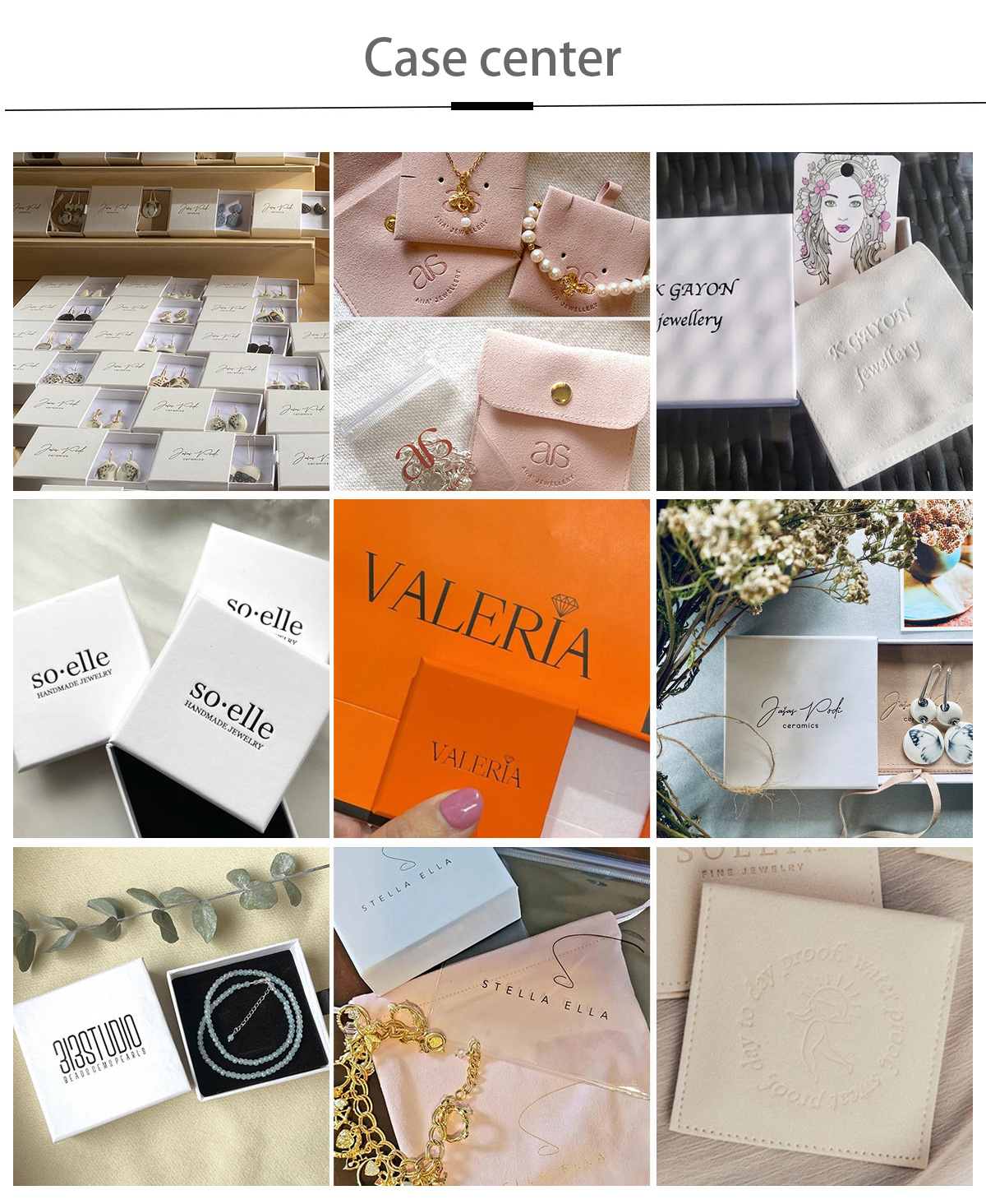 Elegant Jewelry Box With Personalized Jewelry Pouches Wholesale
