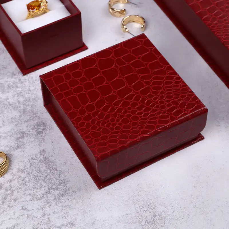 Custom jewelry gift boxes with cotton Company Manufacturer | Annaigee 3