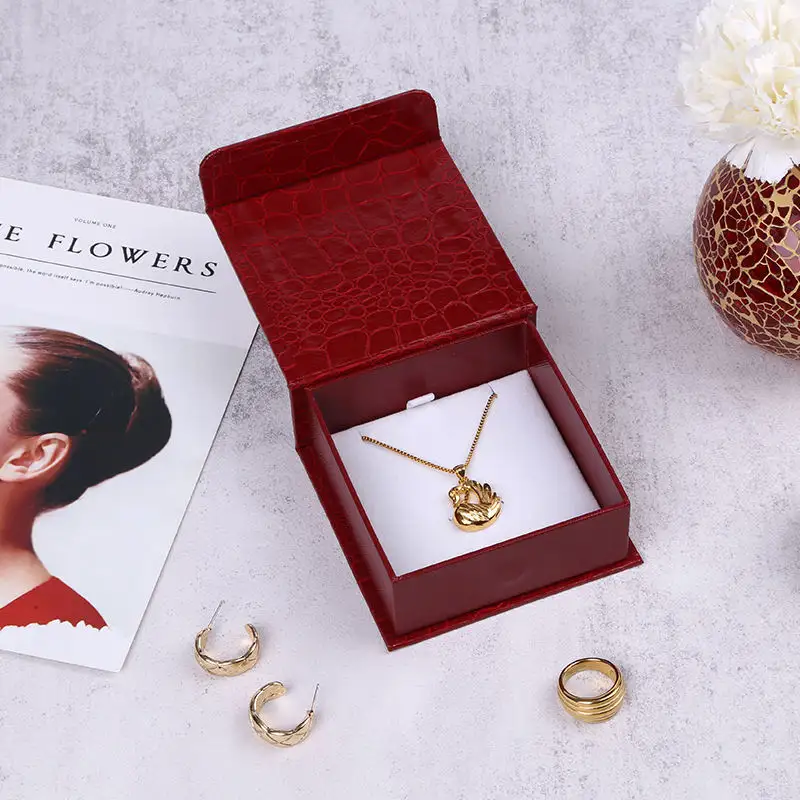 Custom jewelry gift boxes with cotton Company Manufacturer | Annaigee 6