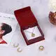 Custom jewelry gift boxes with cotton Company Manufacturer | Annaigee 6