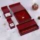Custom jewelry gift boxes with cotton Company Manufacturer | Annaigee 4