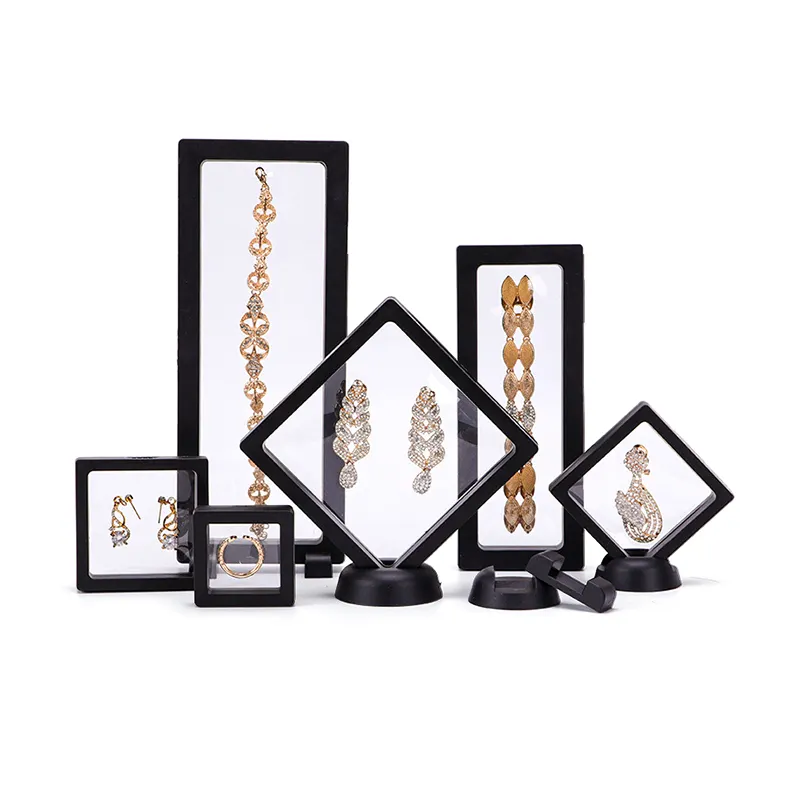 Floating Display Case Floating Display Box For Jewelry Display - Annaigee 1