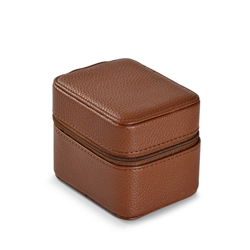 Custom Brown Watch Storage Box