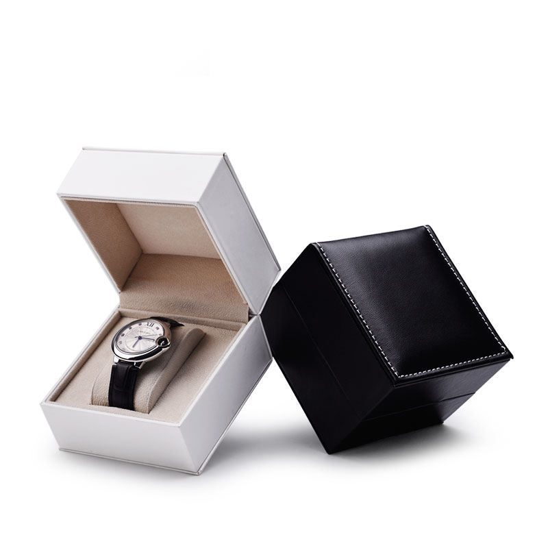 New Launch Pu Leather And Insert Velvet Wrist Watch Gift Boxes - Annaigee
