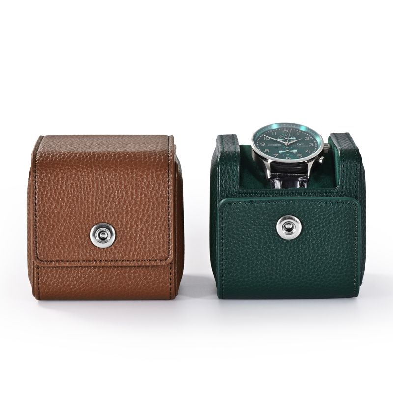 Luxury Vintage Buckle Microfiber Travel Watch Gift Boxes - Annaigee