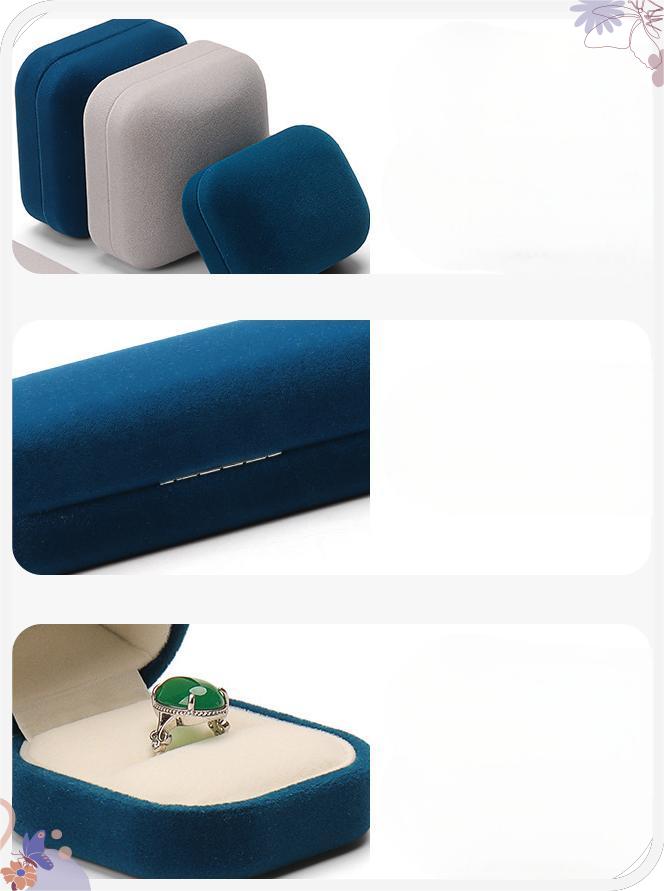 Velvet Jewelry Box Details