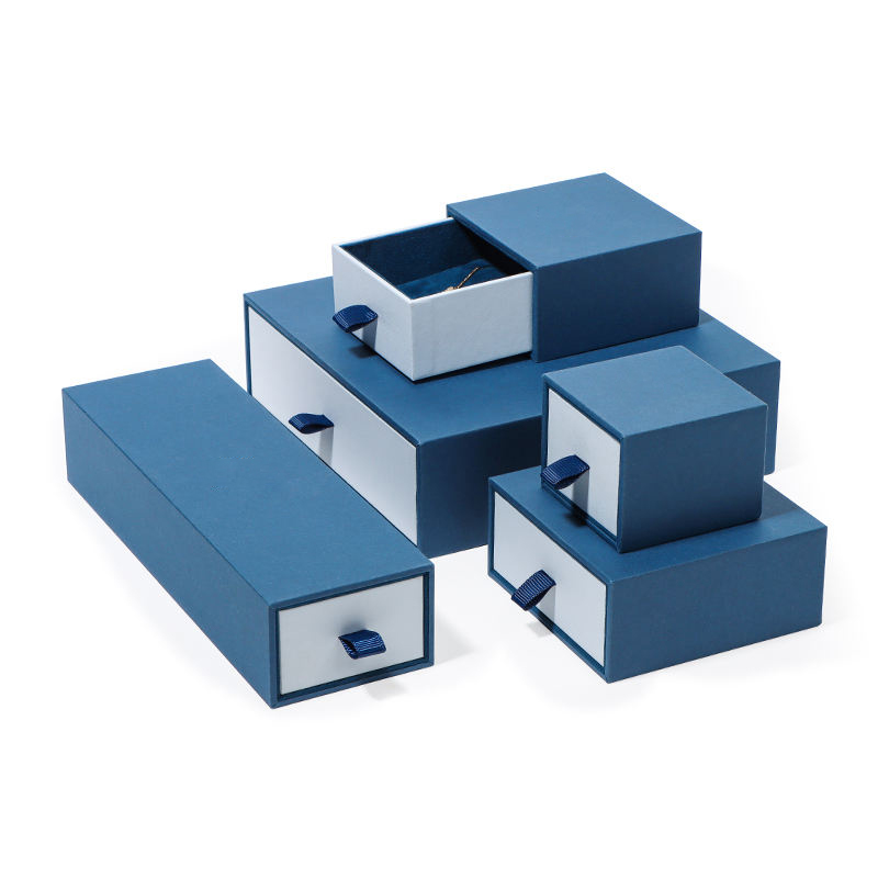 custom cardboard jewelry boxes with drawers