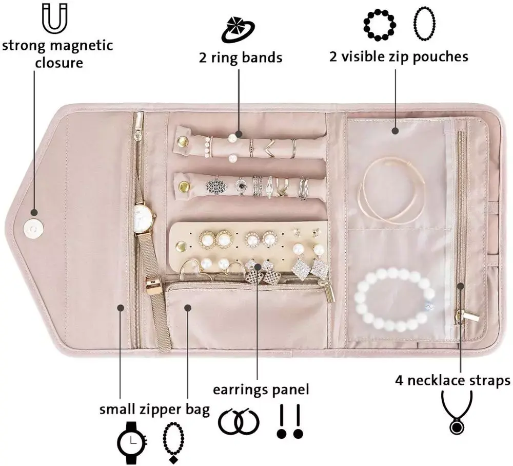 best travel jewelry roll