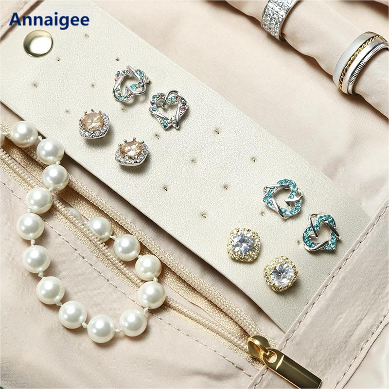 Annaigee Jewelry Packing: Customized Travel Jewelry Rolls for Your Next Adventure
