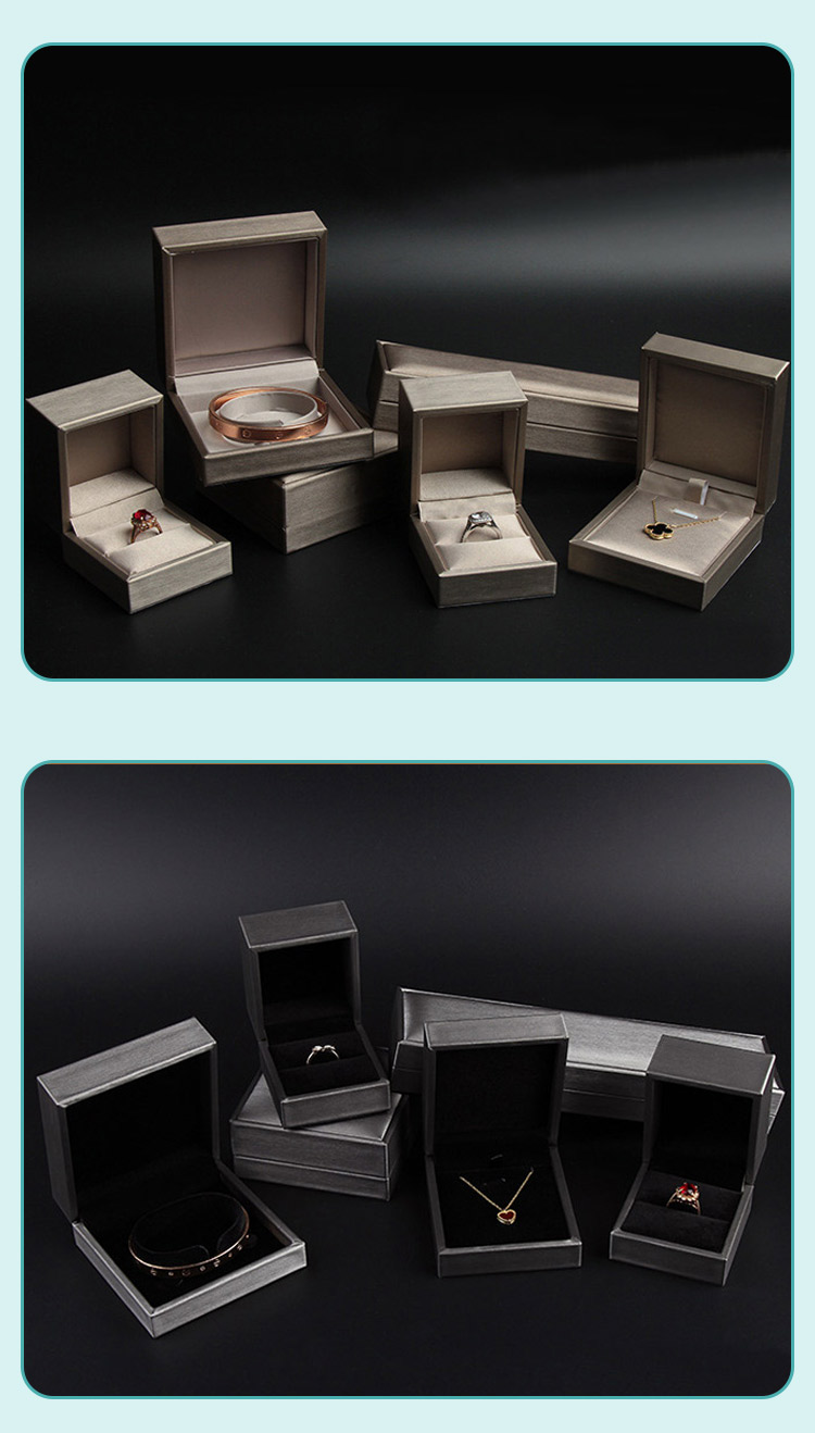 Custom Luxury Leather Necklace Ring Earrings Bracelet Jewellery Box - Annaigee 11