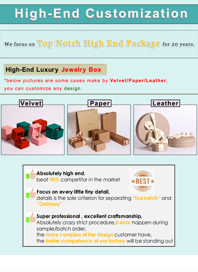 Wholesale Custom High-end Wooden Ring Box Packaging Made In China - Annaigee 12