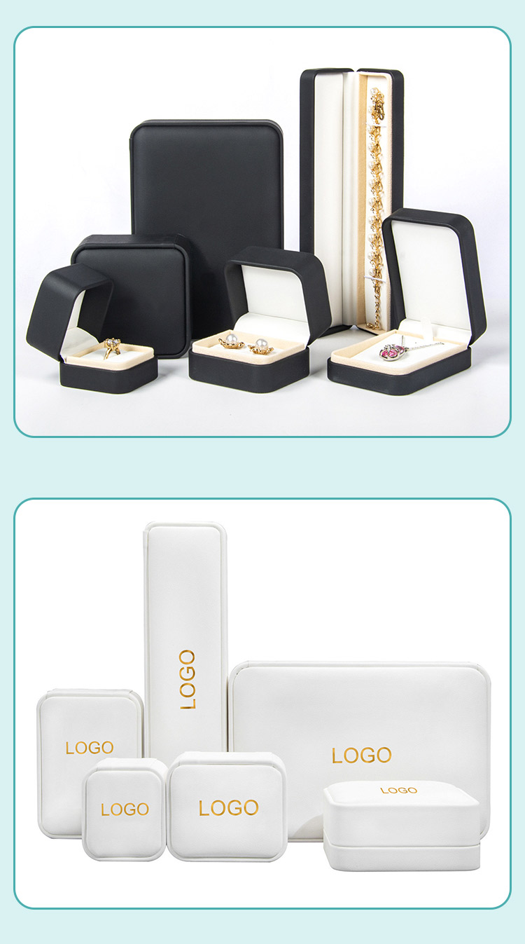 High Cost Effectiveness Custom Leather Ring Pendant Jewelry Set Box - Annaigee 12