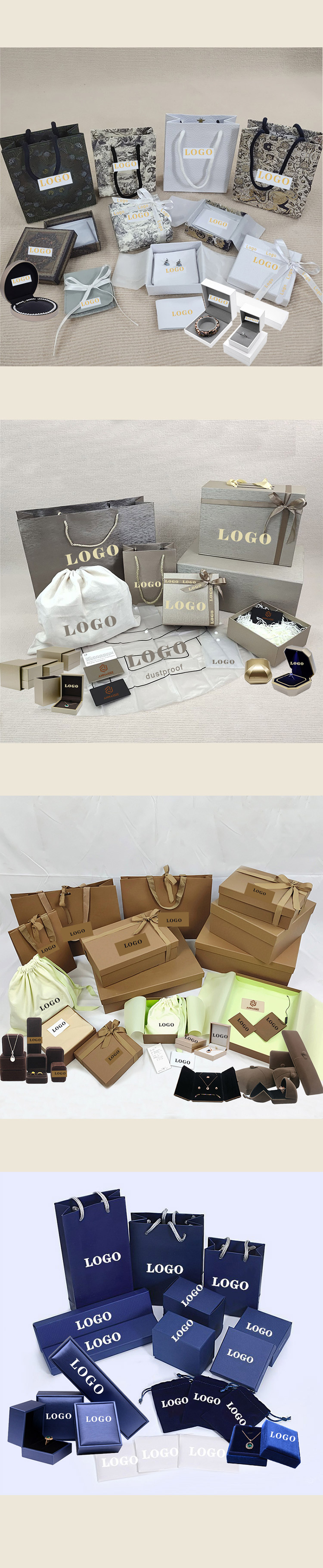 Gucci Style Imitation Luxury Paper Jewelry Packaging Box And Pouch - Annaigee 10