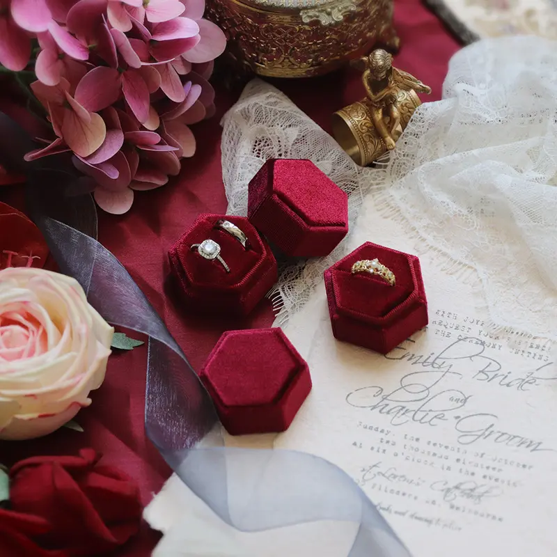 Wholesale rose ring box Manufacturer | Annaigee 7