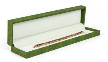 Wholesale Custom Logo Special Design Travel Portable Jewelry Storage Pendant Necklace Box Organizer Green Jewelry Box