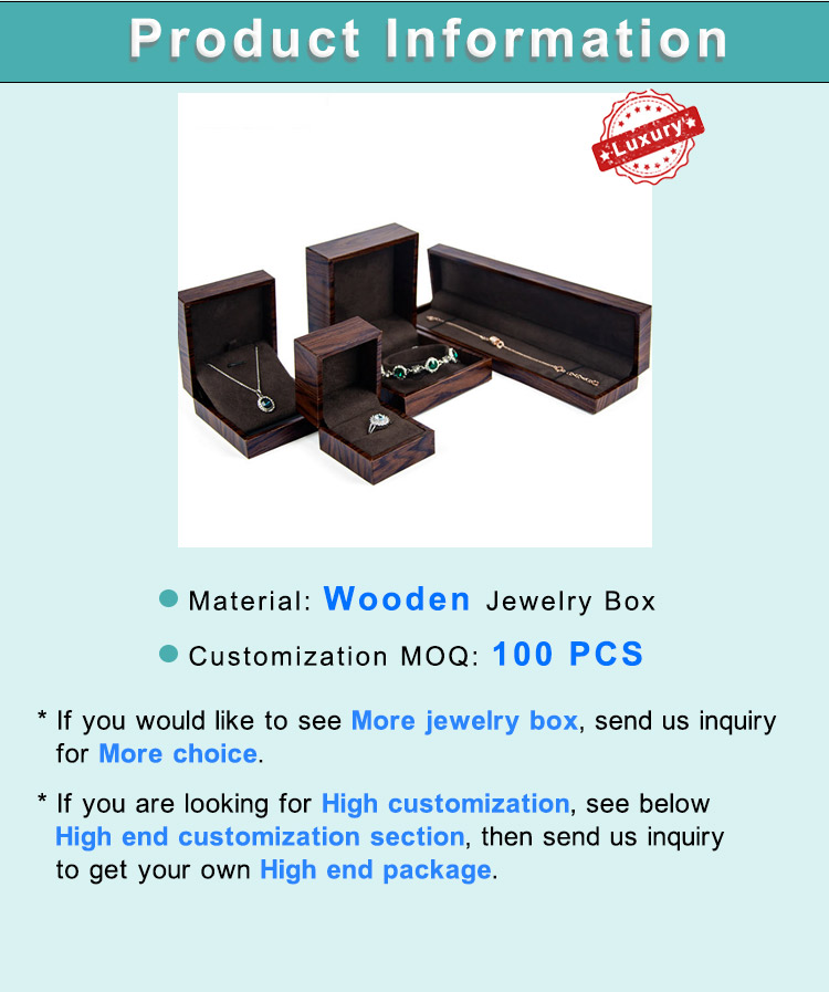 Wholesale Custom High-end Wooden Ring Box Packaging Made In China - Annaigee 8