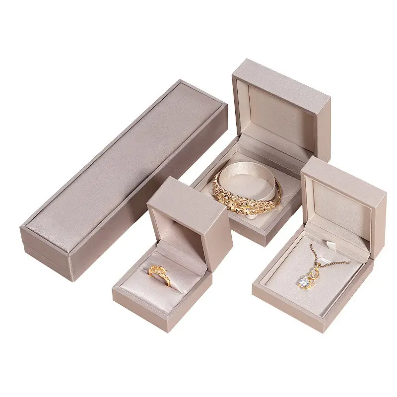Annaigee - One Stop Service Lage MOQ Maatwerk Sieradendoosjes van PU-leer voor Ringen, Oorbellen, Armbanden, Hangers 1