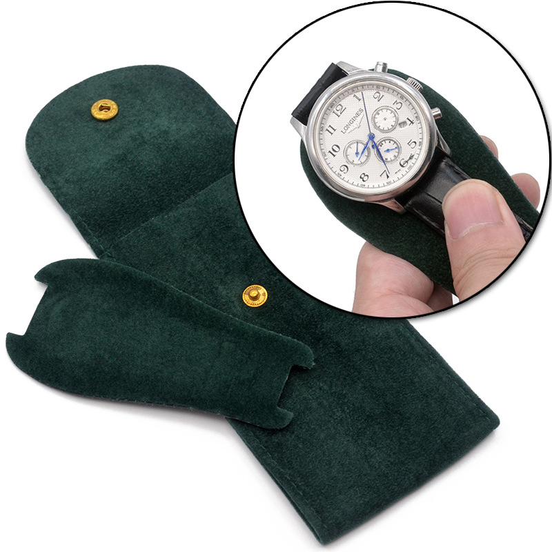 Velvet Travel Watch Pouch