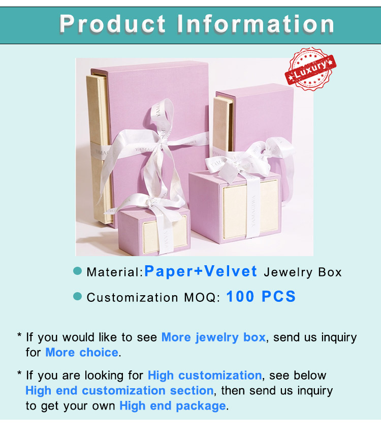 Annaigee - Luxury Custom Design Jewellery Packaging Box Jewellery Display Box Jewelry Box Jewelry Box 8