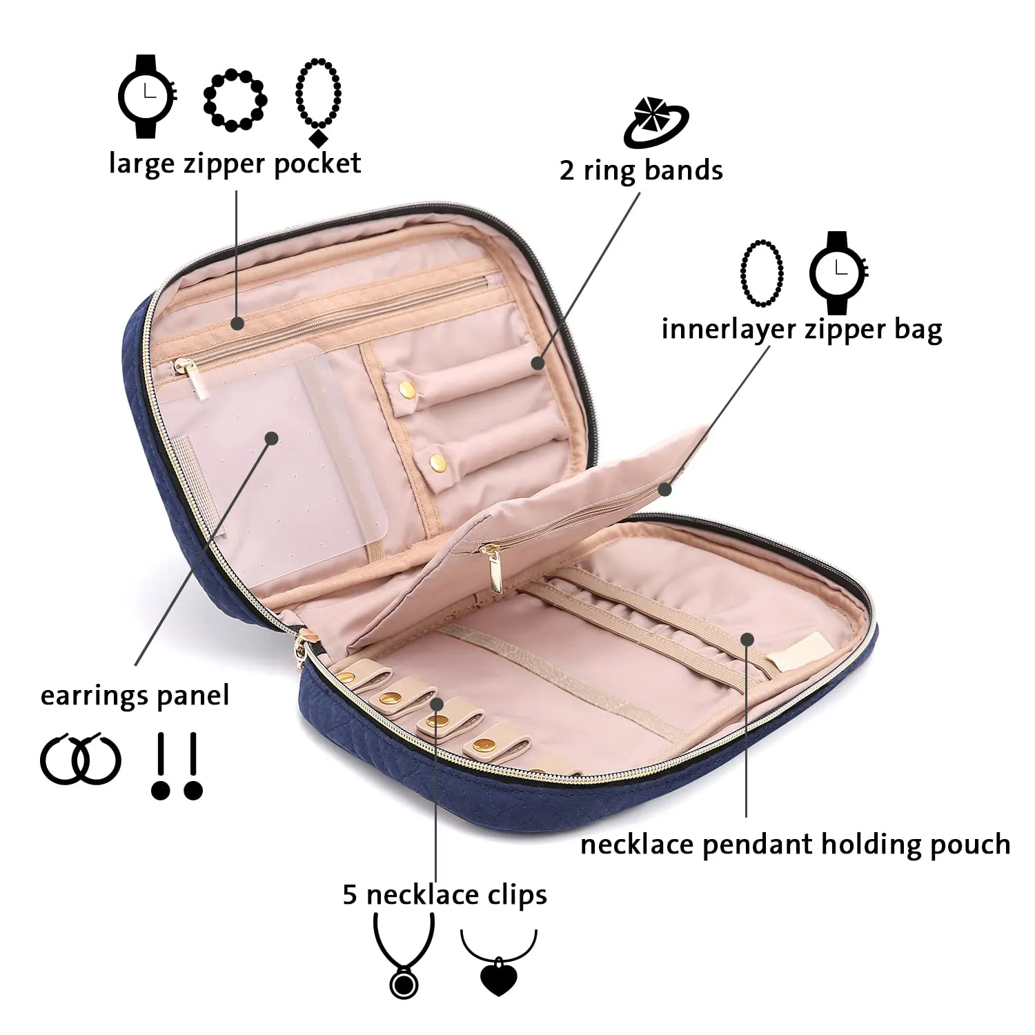 jewelry travel bag at Wholesale Prices | Annaigee 2