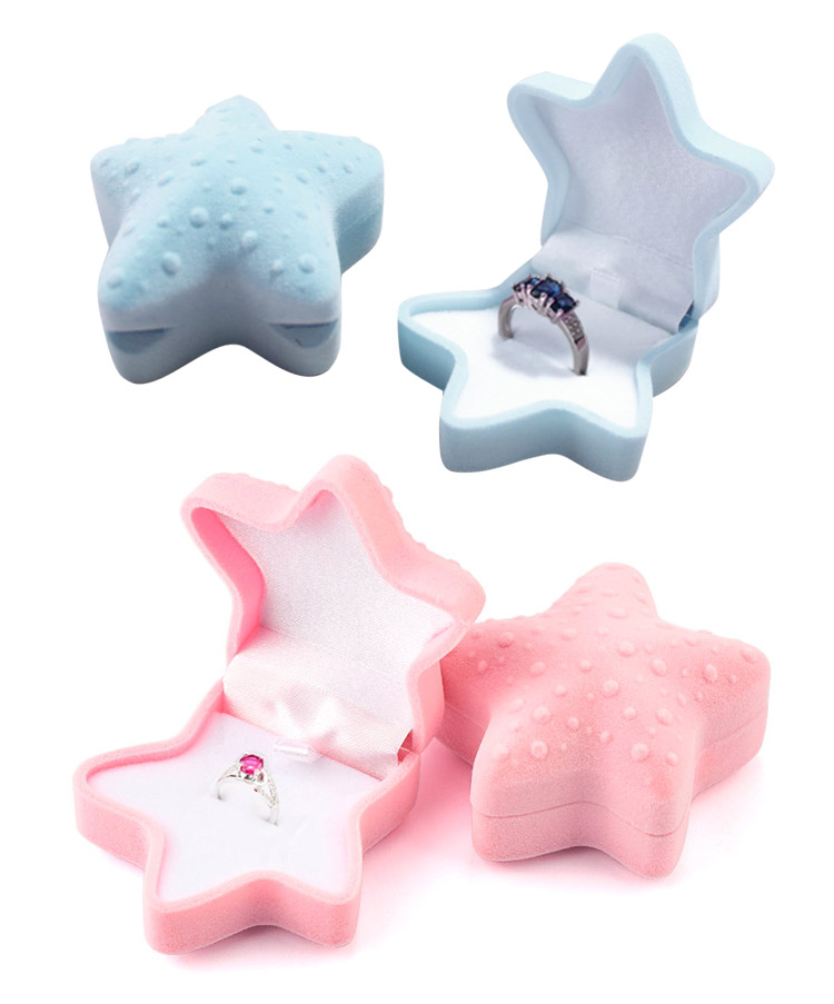 Wholesale Cute Style Shape Fashion Ring Earrings Box Packaging - Annaigee 10