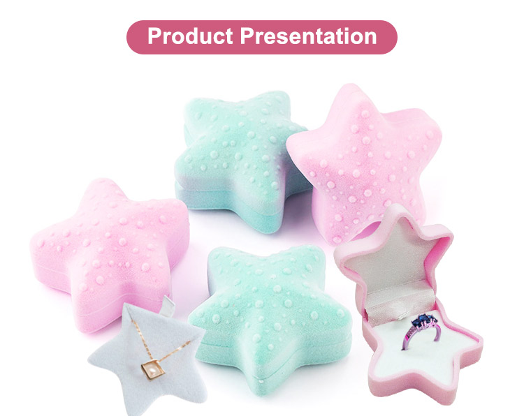 Wholesale Cute Style Shape Fashion Ring Earrings Box Packaging - Annaigee 8