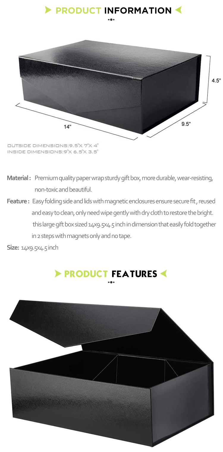 Custom Foldable Candle Kraft Paper Gift Box With Lid - Annaigee 10