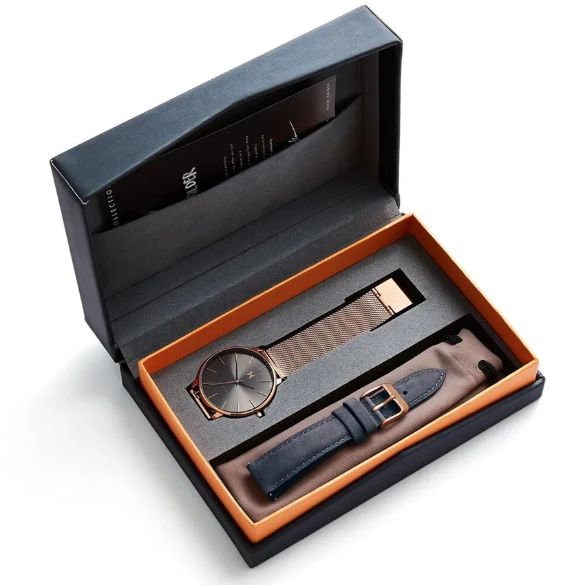 Annaigee - Wholesale OEM High End Custom Logo Gift Packing Paper Watch Box Watch Box 1