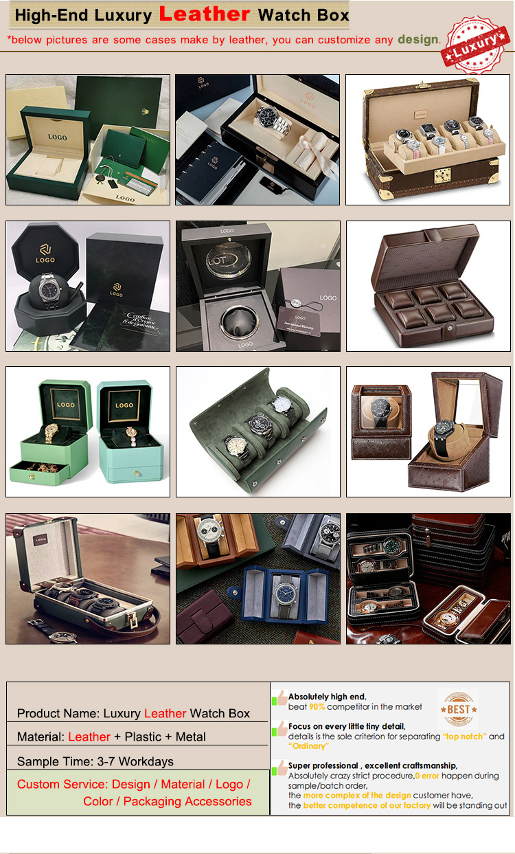 Annaigee - Wholesale OEM High End Custom Logo Gift Packing Paper Watch Box Watch Box 11