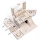 small leather travel jewelry case at Wholesale Prices | Annaigee 7