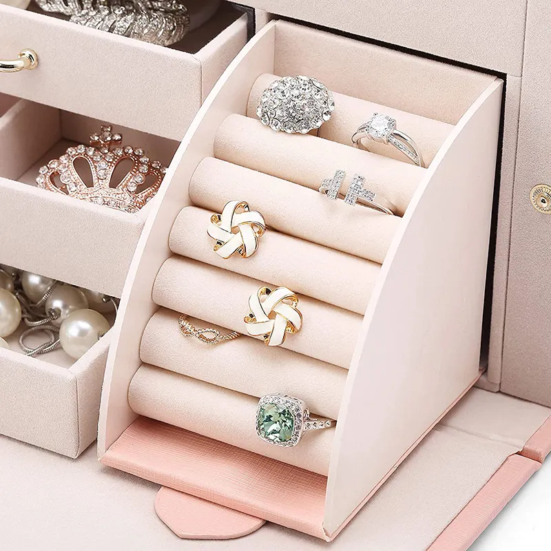 small leather travel jewelry case at Wholesale Prices | Annaigee 3