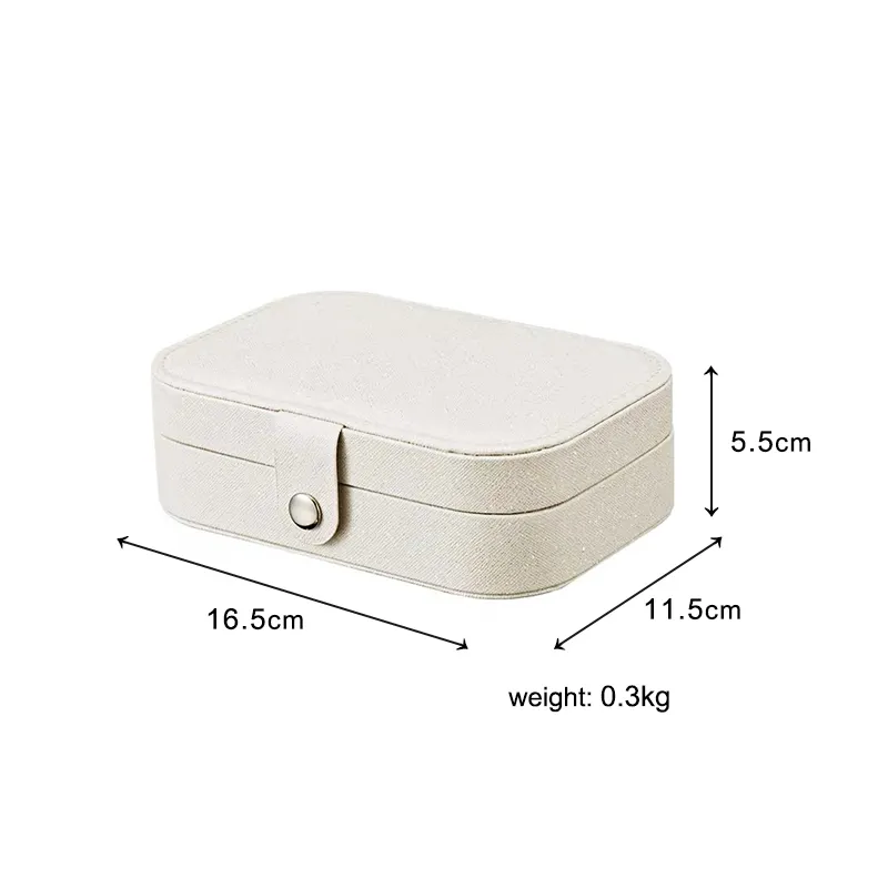 ODM leather travel jewelry case Wholesaler | Annaigee 2