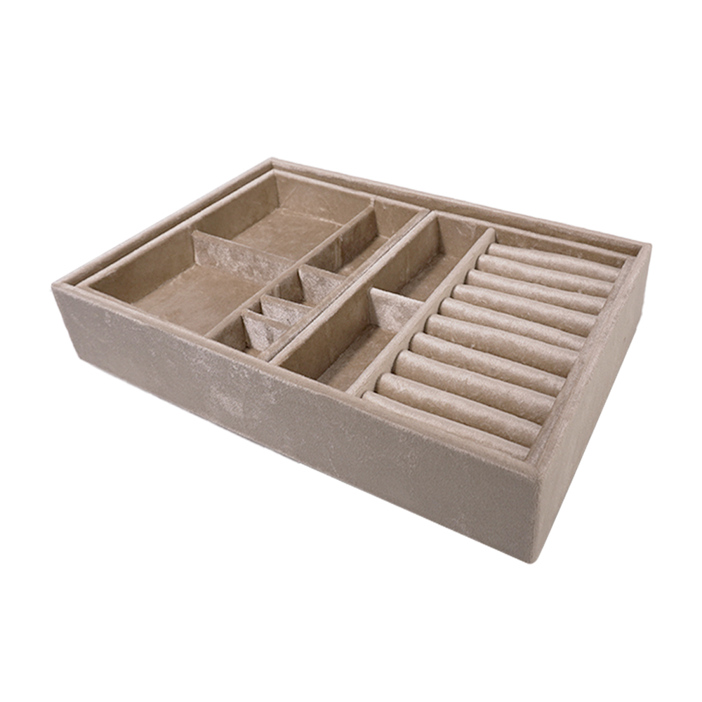 Stacking Jewelry Box With Glass Lid Anti-tarnish Good Factory - Annaigee 10