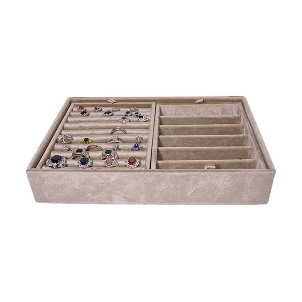 Stacking Jewelry Box With Glass Lid Anti-tarnish Good Factory - Annaigee 11