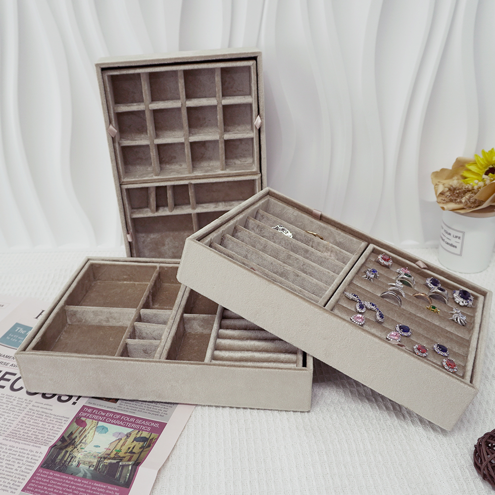 Jewelry Box With Glass Lid