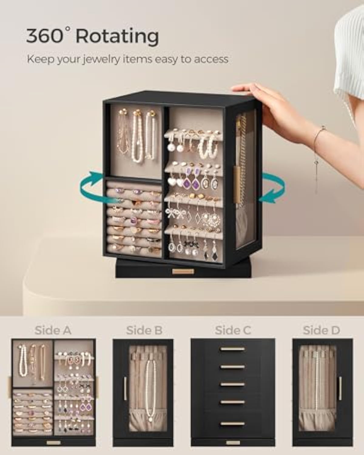 Best Jewelry Organizers of 2025: Top Picks for Elegant Storage Solutions 4