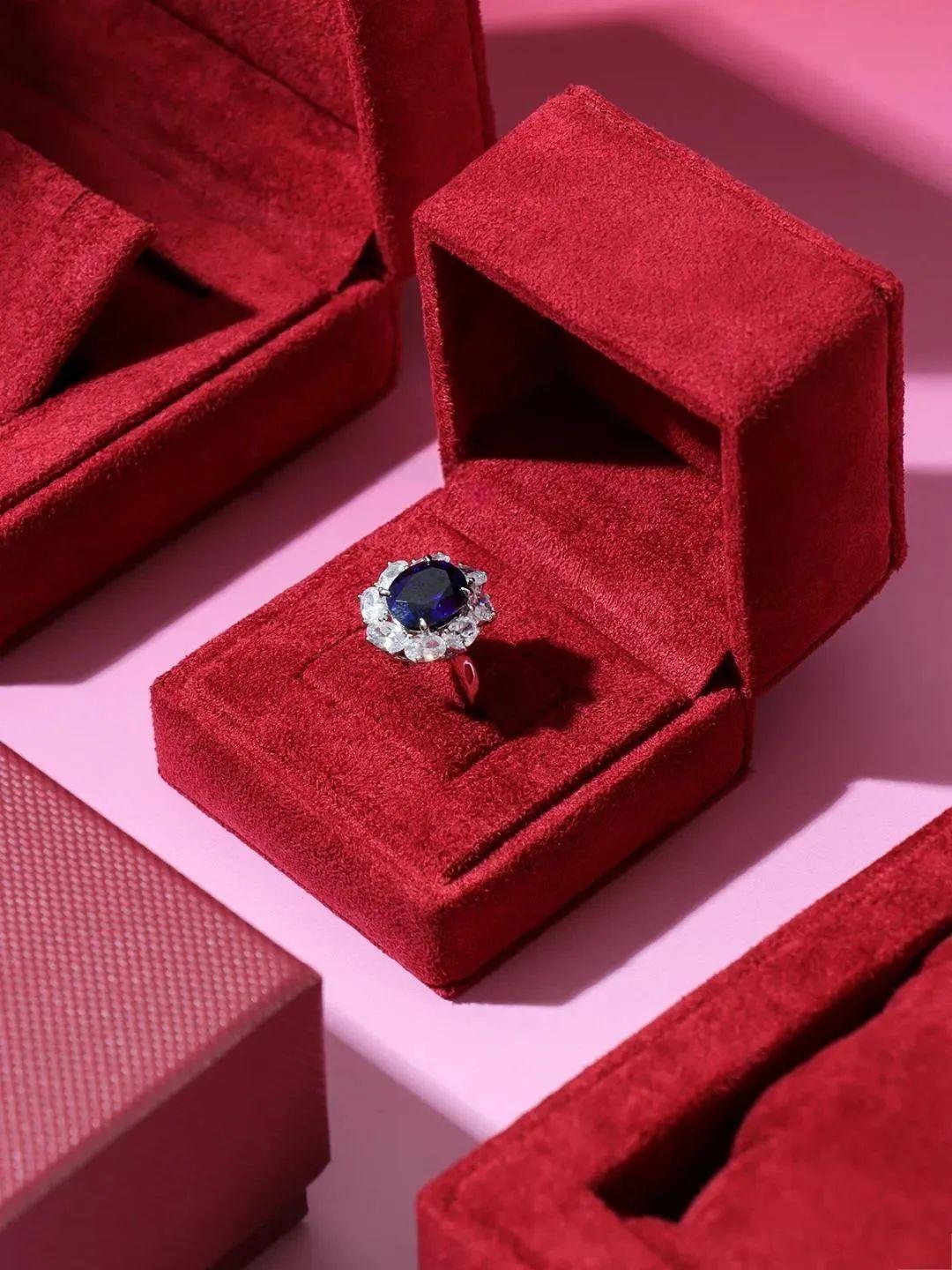 Custom OEM Luxury Red Jewelry Boxes Wholesale Series