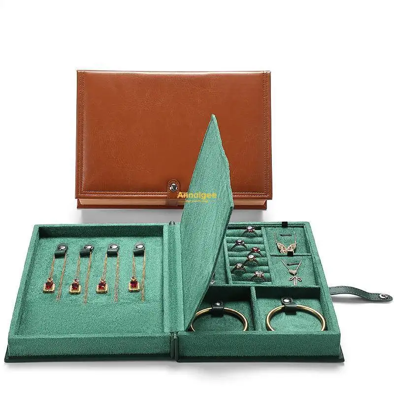 Wholesale leather jewelry box for women Wholesaler | Annaigee 1