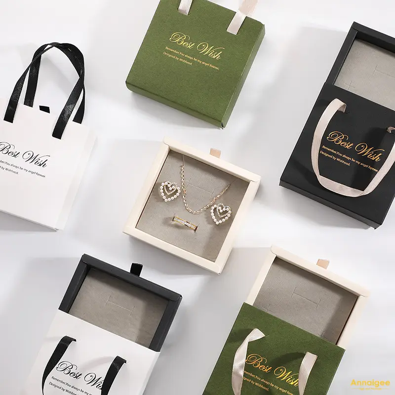 Custom cardboard jewelry gift boxes Wholesaler Manufacturer | Annaigee 1