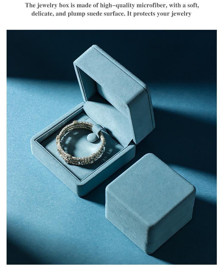 premium microfiber jewelry box