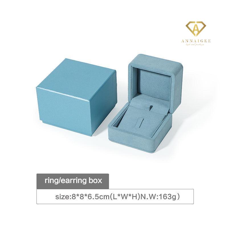 Microfiber Jewelry Ring Box Manufacturer