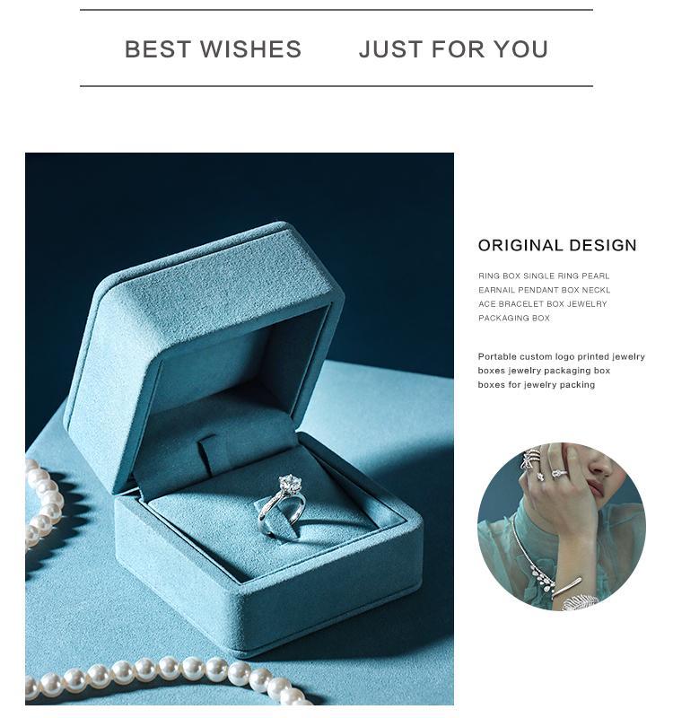 stunning blue jewelry box