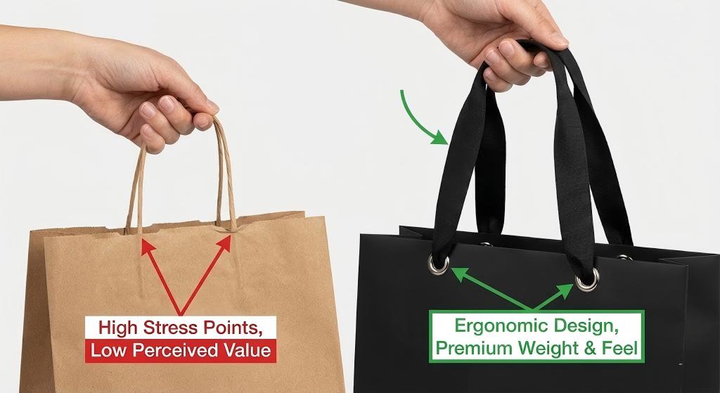 Standard Kraft vs. Luxury Euro Tote Bags | Premium Shopping Bags 1